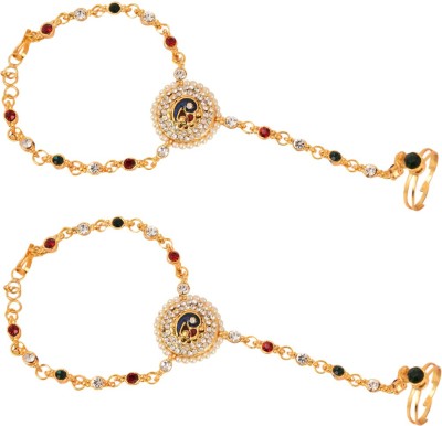 Om jewels Alloy Gold-plated Ring Bracelet