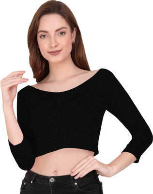 THE BLAZZE Round Neck Women Blouse