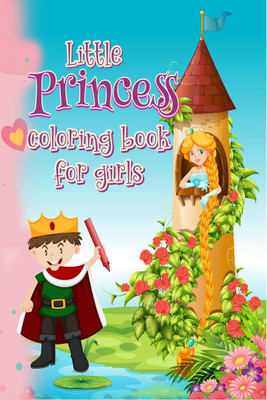 Little princess coloring book for girls(English, Paperback, Activity Zone)