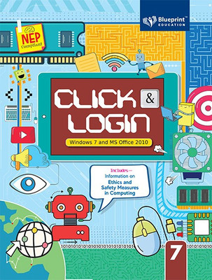 Blueprint Education, Click & Login, Class 7, Gouri Gupta, Lisha Singh, Shilpa Sablok, Computer Series, NEP(Paperback, Shilpa Sablok Bhardwaj)