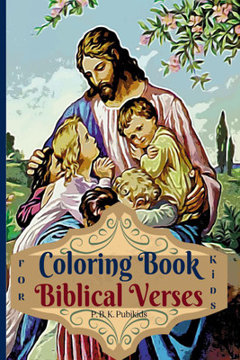 Biblical Verses Coloring Book for kids(English, Paperback, P. B. K. Pubikids)