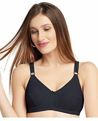 DAISY DEE Women Full Coverage Non Padded Bra(Black)