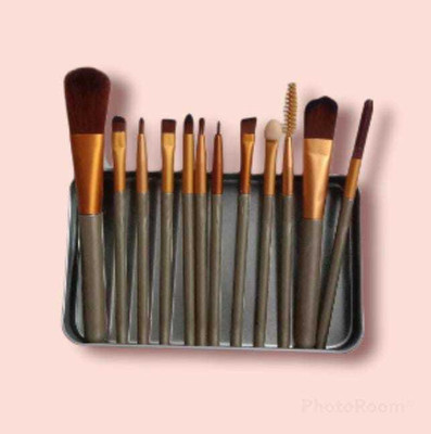 MYEONG NEW BEST MAKE UP BRUSHES SET FOR AL SKIN(Pack of 12)