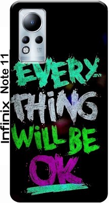 RDcon Back Cover for Infinix Note 11 2752(Multicolor, Anti-radiation, Silicon, Pack of: 1)