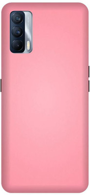 itrusto Back Cover for realme X7 5G , realme X7 5G Plain Pink BACK COVER(Multicolor, Pack of: 1)