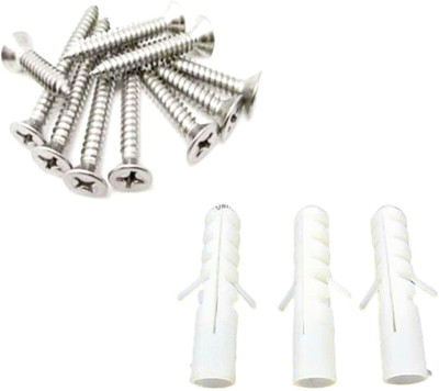 MEI Steel Flat Head Self-tapping Screw(8 mm Pack of 100)
