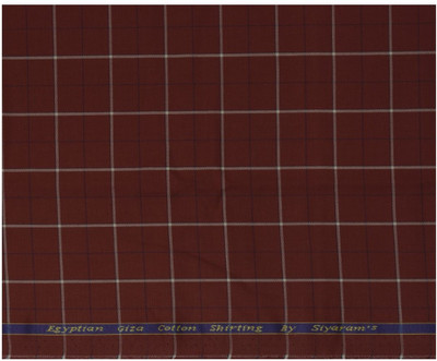 Siyaram's Pure Cotton Striped Shirt Fabric