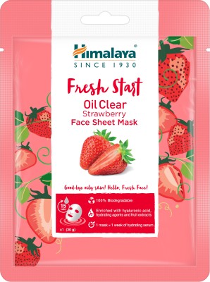 HIMALAYA Fresh Start Strawberry Face Sheet Mask  (1)