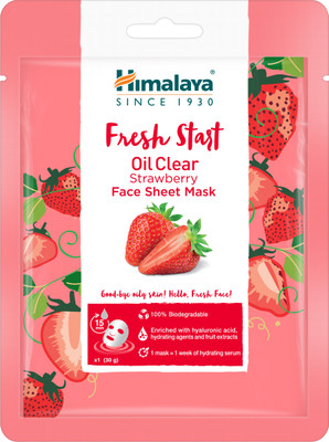 HIMALAYA Fresh Start Strawberry Face Sheet Mask (1)