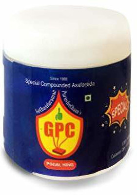 GPC COMPOUNDED ASAFOETIDA PAL HING/PICKLE HING PACK OF 2 -10G(2 x 10 g)