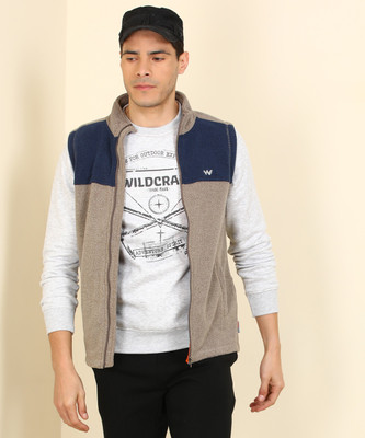 Wildcraft Sleeveless Colorblock Men Jacket