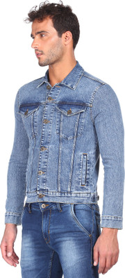 FLYING MACHINE Full Sleeve Graphic Print Men Jacket