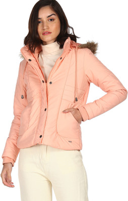 FLYING MACHINE Full Sleeve Solid Women Jacket