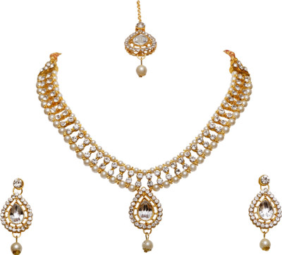 Padmavati Alloy Multicolor Jewellery Set(Pack of 1)