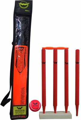 Wasan Cricket Set/Kit Size- 3 Orange (5-12 years) Cricket Kit