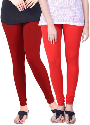 TCG Churidar  Ethnic Wear Legging(Multicolor, Solid)