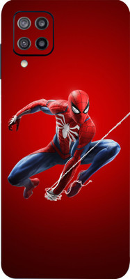 Jeeva Creation Samsung Galaxy F12 Mobile Skin(Ultra Super -Spider Man Skin With High Matte Finish.)