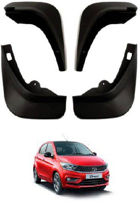 Jagan kirpa Front Mud Guard, Rear Mud Guard For Tata Tiago 2017, 2018, 2019(Black)