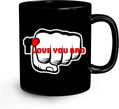 Product GuruJi Love You brother Ceramic Coffee Mug(400 ml)