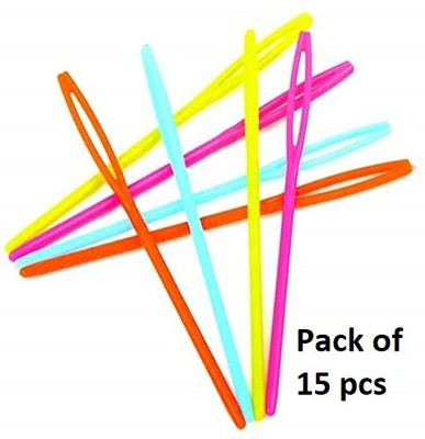 JAKEY Hand Sewing Needle(Embroidery Needle 7 Cm Pack of 15)