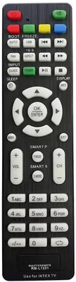 GIFFEN RM-L1221 LED3107 LED-3210 LCD-1602 UN96 LED TV-1902 Universal Remote Intex Remote Controller(Black)