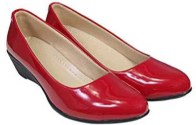 KOMOPT Women Heels(Red , 3)