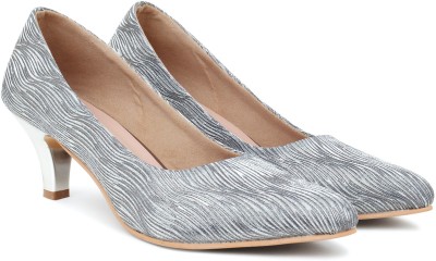 action Women Silver, Grey Heels