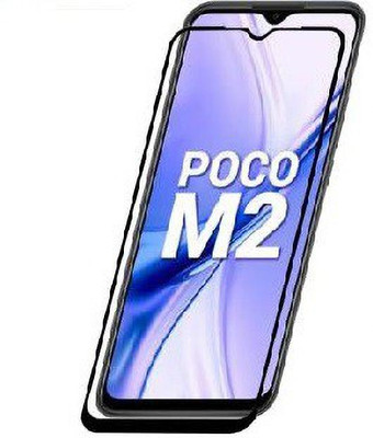 SMARTCASE Edge To Edge Tempered Glass for Xiaomi Poco M2(Pack of 1)