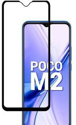 SMARTCASE Edge To Edge Tempered Glass for Xiaomi Poco M2(Pack of 1)
