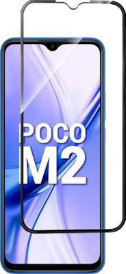SMARTCASE Edge To Edge Tempered Glass for Xiaomi Poco M2(Pack of 1)