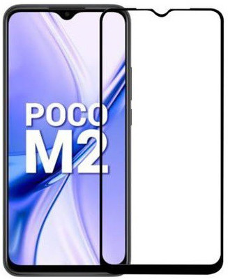 SMARTCASE Edge To Edge Tempered Glass for Xiaomi Poco M2(Pack of 1)