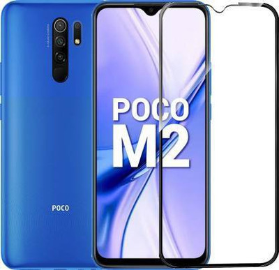 SMARTCASE Edge To Edge Tempered Glass for Xiaomi Poco M2(Pack of 1)