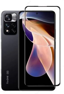 Hyper Edge To Edge Tempered Glass for Redmi Note 11T, Redmi Note 11T 5G, Mi Note 11T, REDMI NOTE 11T 5G(Pack of 1)