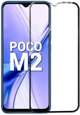 SMARTCASE Edge To Edge Tempered Glass for Xiaomi Poco M2(Pack of 1)