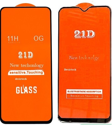 Desirtech Edge To Edge Tempered Glass for Nokia 6.1(Pack of 1)