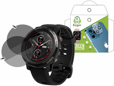 EZGER Screen Guard for Huami Amazfit Stratos 3(Pack of 2)