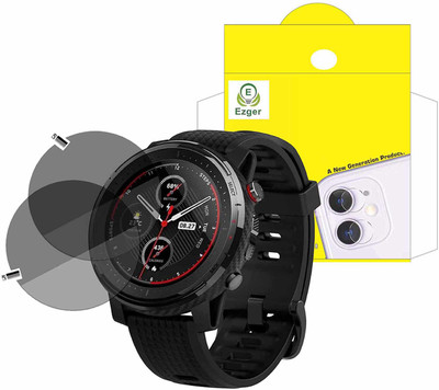 EZGER Screen Guard for Huami Amazfit Stratos 3 ,(Pack of 2)