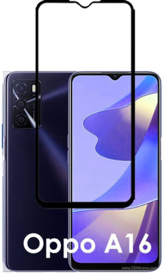 ASMANTIC Tempered Glass Guard for Oppo A16(Pack of 1)