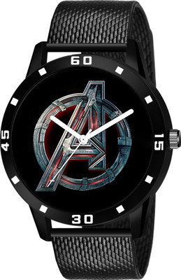 Varni Venture Avenger Design Dial Analog Watch With PU Strap For Boy & Men Analog Watch  - For Girls