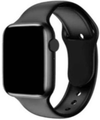 NKL Smartwatch 08 Series 6 Calling Like Heart rate, Blood Pressure *Sleep monitoring Smartwatch(Black Strap, FREE)