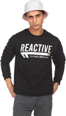 FLYING MACHINE Full Sleeve Graphic Print Men Sweatshirt