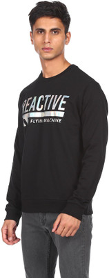 FLYING MACHINE Full Sleeve Printed Men Sweatshirt