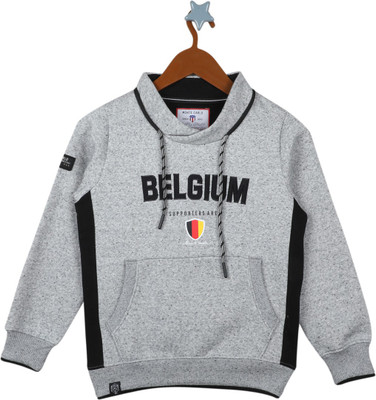 MONTE CARLO Full Sleeve Embroidered Boys Sweatshirt
