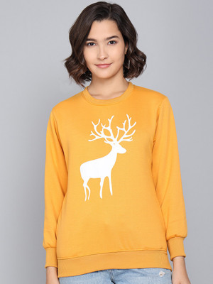 SatSun Full Sleeve Graphic Print Women Sweatshirt