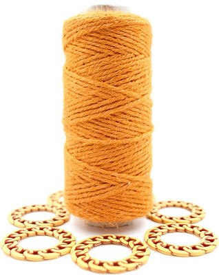 Ananta Orange Thread(50 m Pack of1)