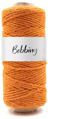 Bobbiny Orange Thread(50 m Pack of1)