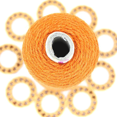 Ananta Orange Thread(100 m Pack of1)