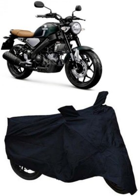 JYENTERPRISES Two Wheeler Cover for Yamaha(YBR 110, Black)