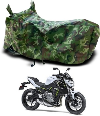 Ascension Two Wheeler Cover for Kawasaki(Z650, Multicolor)