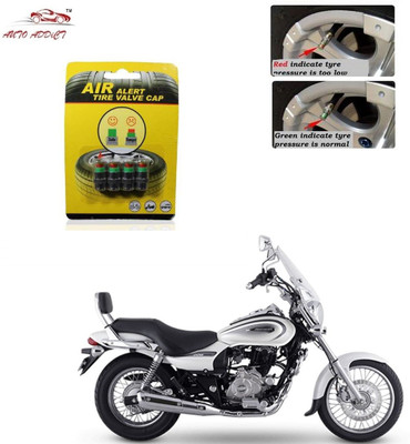 AuTO ADDiCT Iron Tyre Valve Cap for Bike(Cylinder)
